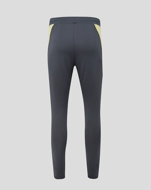 Back view of Everton 24/25 men's training pants in dark navy with light yellow side panels