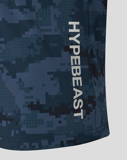 Night Sky digital camo fabric with vertical HYPEBEAST branding along the leg