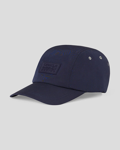 Unisex Red Bull Racing performance cap in Night Sky navy with front Red Bull logo and back Castore logo