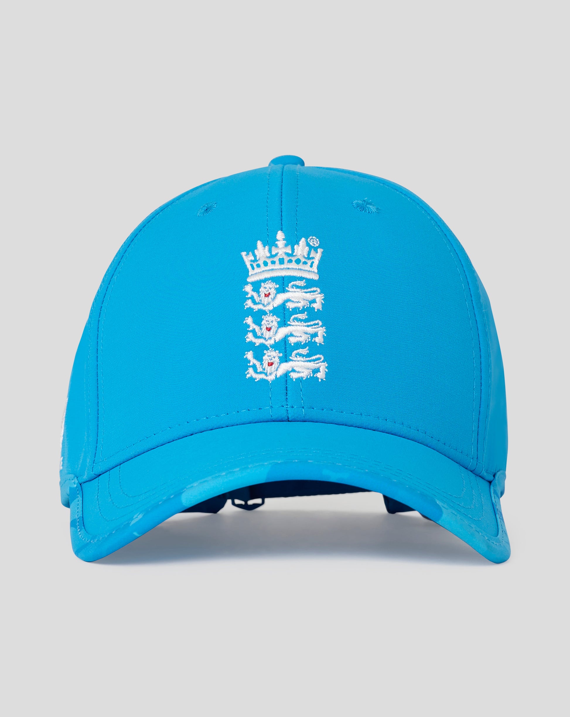 Unisex England cricket cap with front crest and adjustable buckle at the back