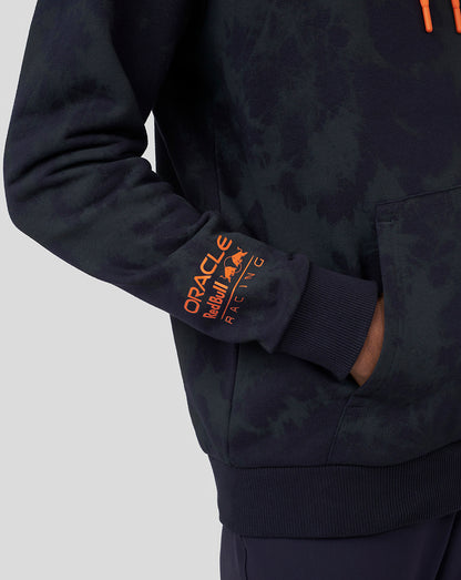 Orange Oracle Red Bull Racing branding on the hoodie sleeve cuff